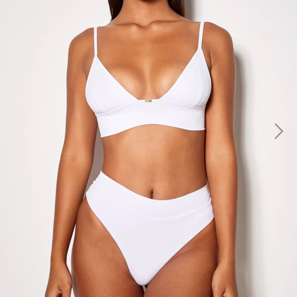 Gooseberry White bikini NWT
